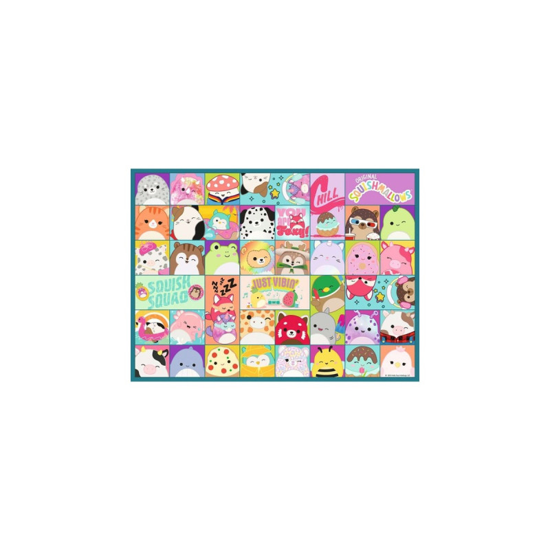 Ravensburger Kinderpuzzle Viele bunte Squishmallows(100 Teile)