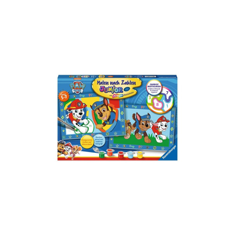 Ravensburger Malen nach Zahlen Junior - Paw Patrol(2 Motive)