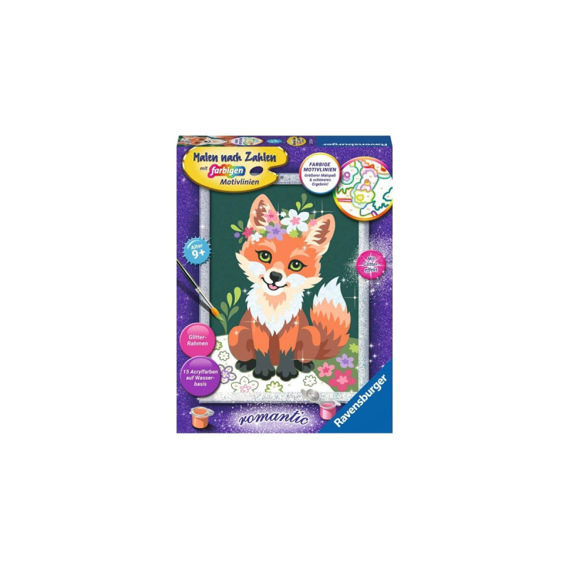 Ravensburger Malen nach Zahlen - Blumiger Fuchs