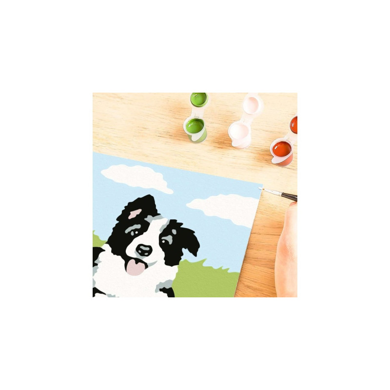 Ravensburger Malen nach Zahlen - Border Collie Welpe
