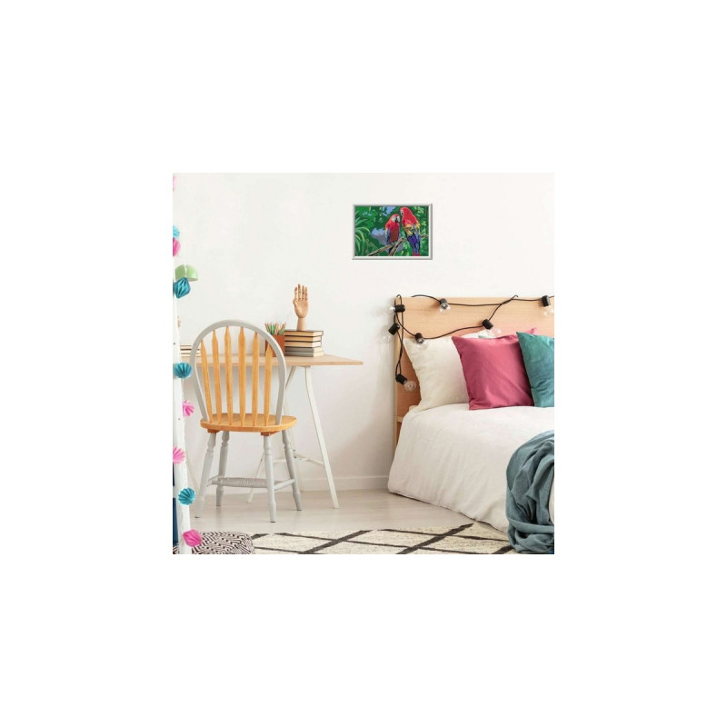 Ravensburger Malen nach Zahlen - Bunte Papageien