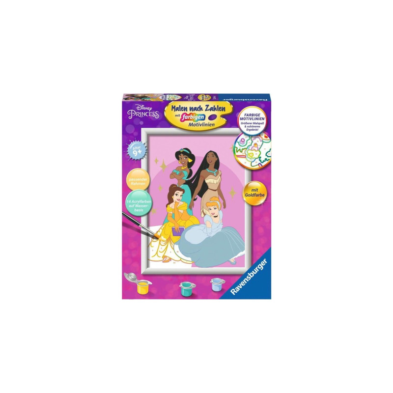 Ravensburger Malen nach Zahlen - Disney Prinzessinnen