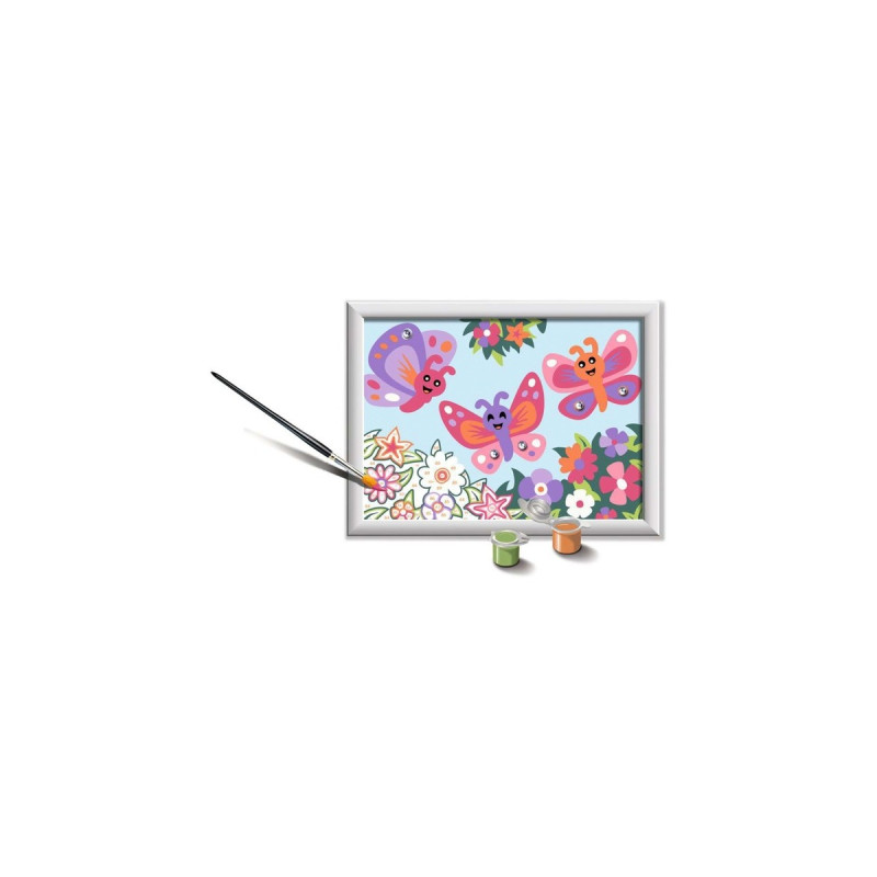 Ravensburger Malen nach Zahlen - Fröhliche Schmetterlinge