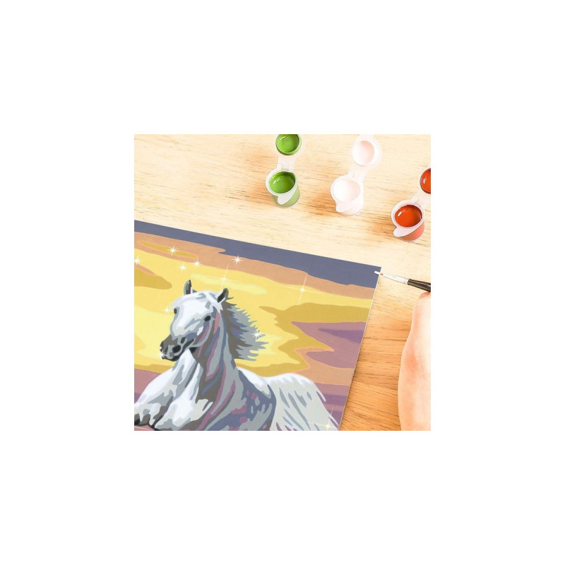 Ravensburger Malen nach Zahlen - Galoppierender Schimmel