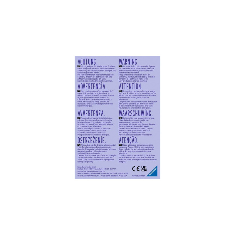 Ravensburger Malen nach Zahlen - Lila Monster