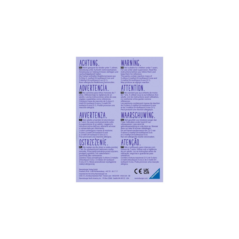 Ravensburger Malen nach Zahlen - Rotes Monster