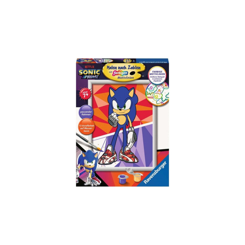 Ravensburger Malen nach Zahlen - Sonic: New Yoke City