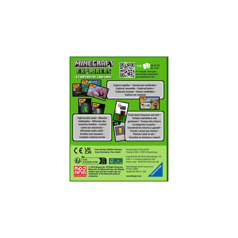 Ravensburger Minecraft Explorers, Kartenspiel