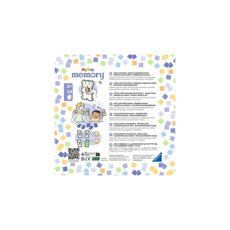 Ravensburger My first memory Teddys, Gedächtnisspiel
