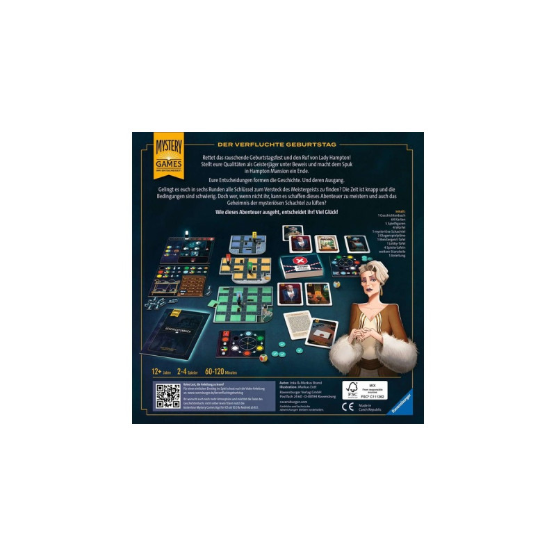 Ravensburger Mystery Games – Der verfluchte Geburtstag, Partyspiel
