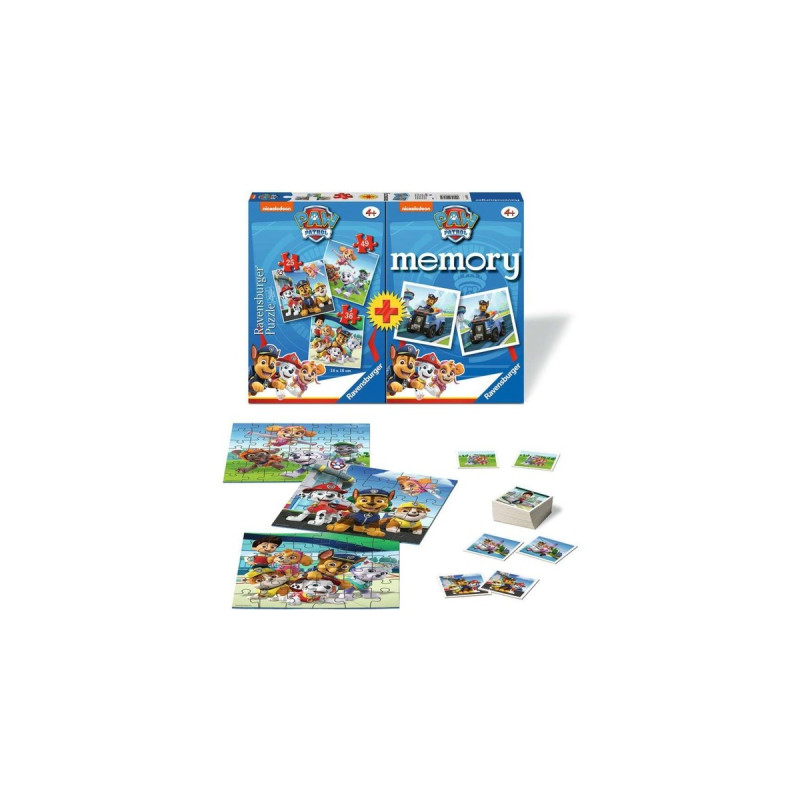 Ravensburger Paw Patrol Multipack - 3 Puzzles und Memory