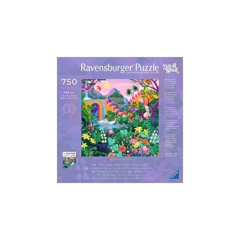 Ravensburger Puzzle Art & Soul - Amazing Nature(750 Teile)