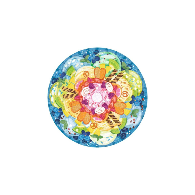 Ravensburger Puzzle Circle of Colors Ice Cream(Teile: 500)