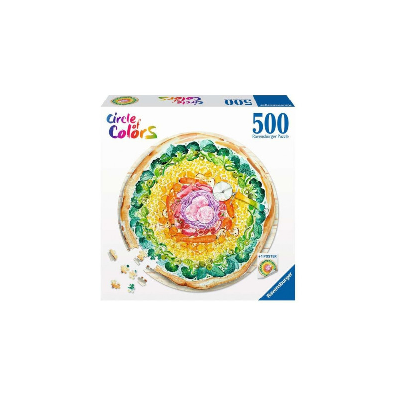 Ravensburger Puzzle Circle of Colors Pizza(Teile: 500)