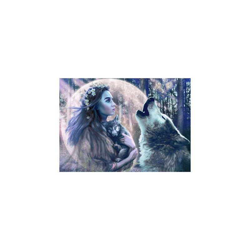 Ravensburger Puzzle Die Magie des Mondlichts(1000 Teile)