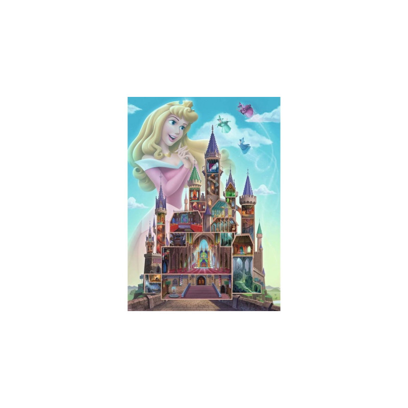 Ravensburger Puzzle Disney Castle: Aurora(1000 Teile)