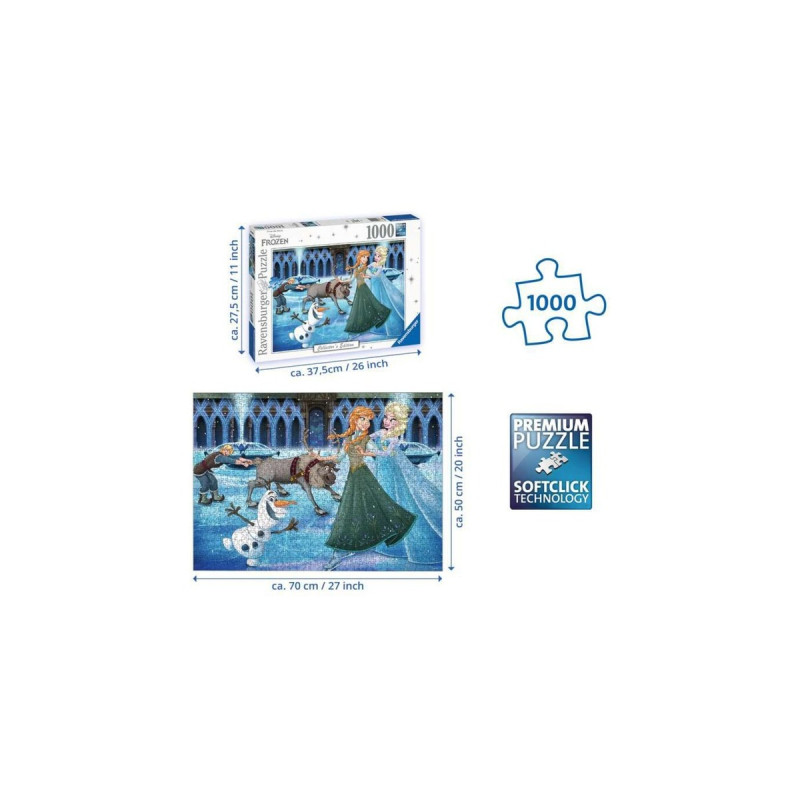 Ravensburger Puzzle Disney Collector's Edition - Die Eiskönigin(1000 Teile)