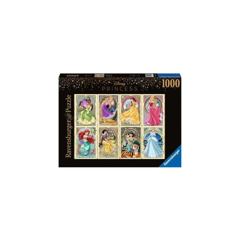 Ravensburger Puzzle Disney - Nouveau Art Prinzessinnen(1000 Teile)