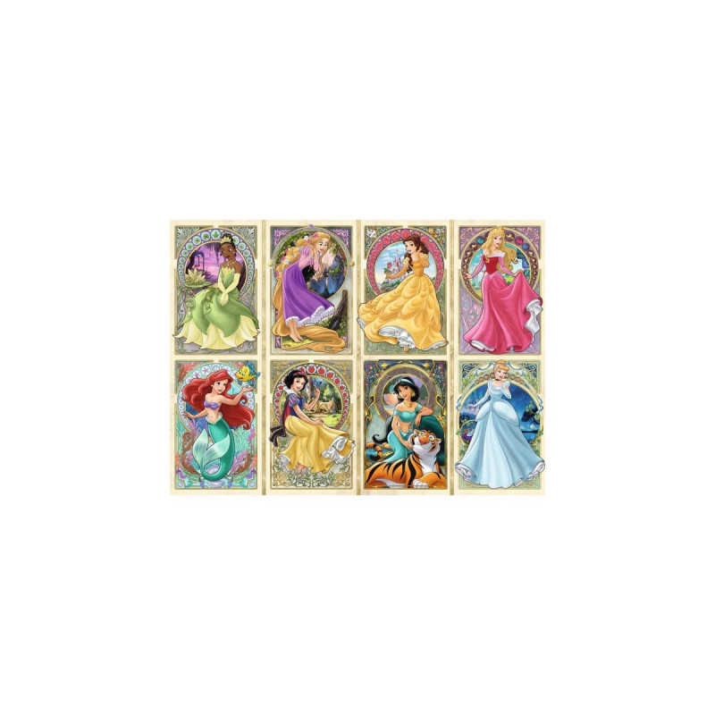 Ravensburger Puzzle Disney - Nouveau Art Prinzessinnen(1000 Teile)