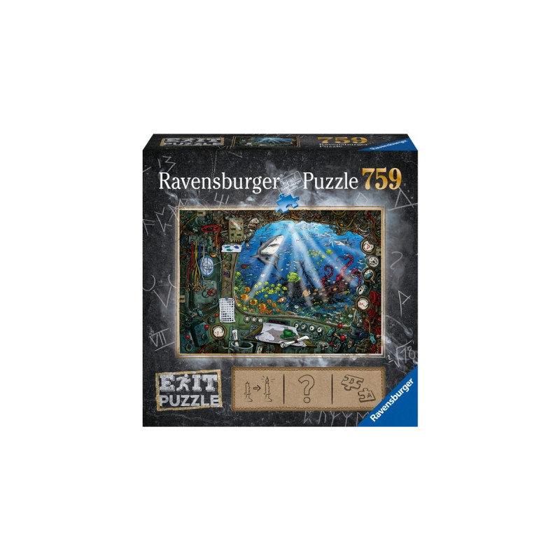Ravensburger Puzzle EXIT Im U-Boot