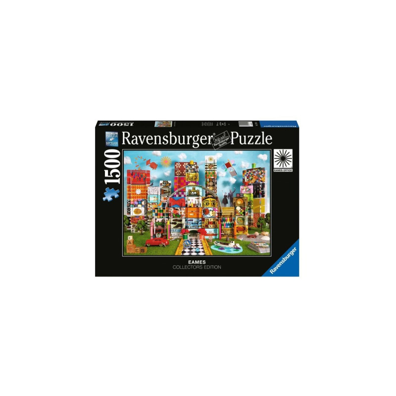 Ravensburger Puzzle Eames House of Cards Fantasy(1500 Teile)