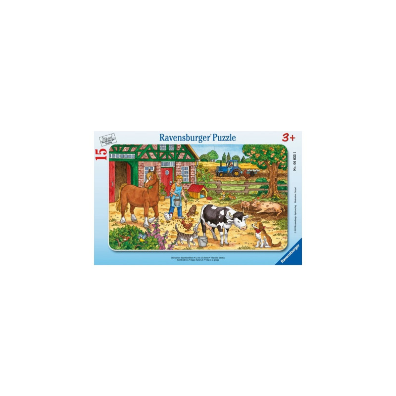 Ravensburger Puzzle Glückliches Bauernhofleben