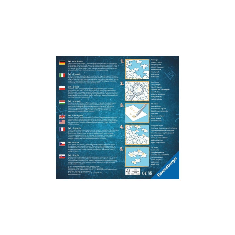 Ravensburger Puzzle Kids EXIT - Das Piratenabenteuer