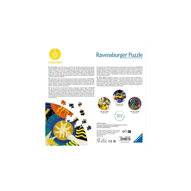 Ravensburger Puzzle Little Sun - Engage(500 Teile)