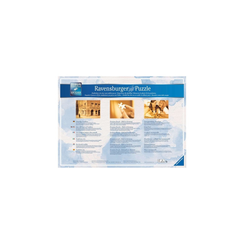 Ravensburger Puzzle Märchenschloss in 4 Jahreszeiten