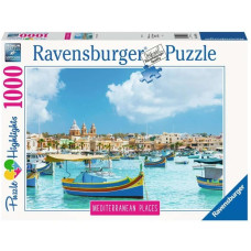 Ravensburger Puzzle Mediterranean Places Malta(1000 Teile)