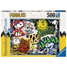 Ravensburger Puzzle Peanuts Graffiti(500 Teile)