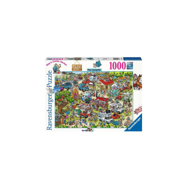 Ravensburger Puzzle Ray's Comic Series: Holiday Resort 1 - The Campsite(1000 Teile)