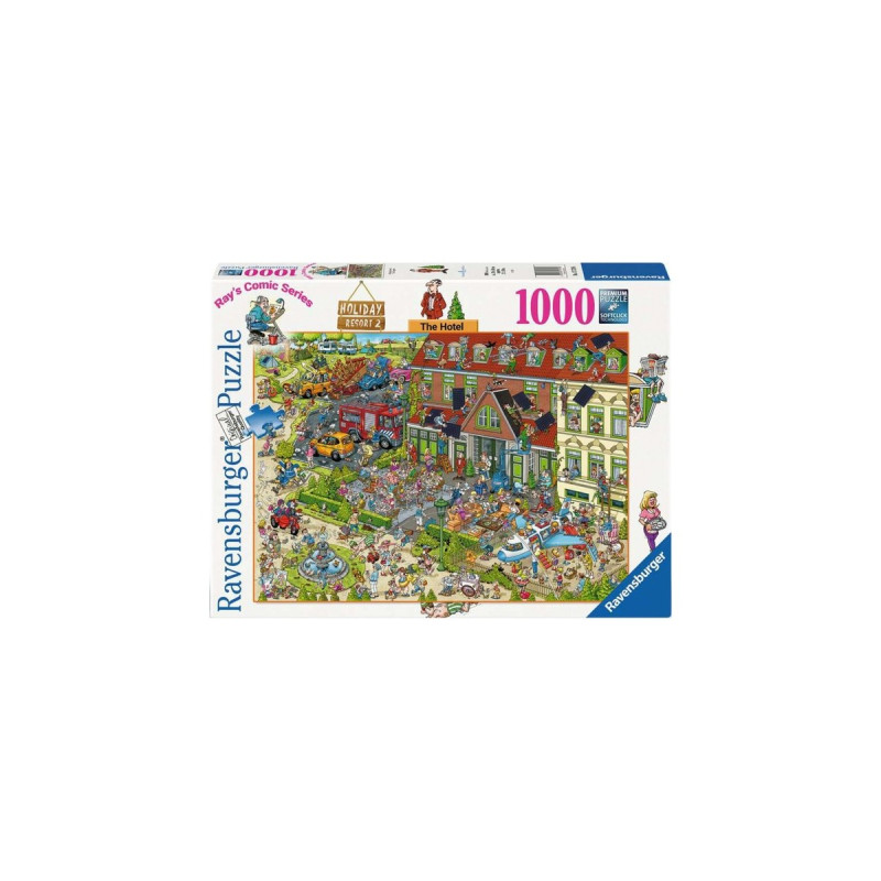 Ravensburger Puzzle Ray's Comic Series: Holiday Resort 2 - The Hotel(1000 Teile)