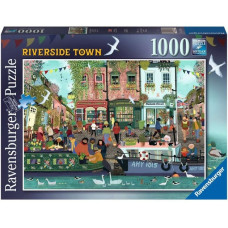 Ravensburger Puzzle Riverside Town(1000 Teile)