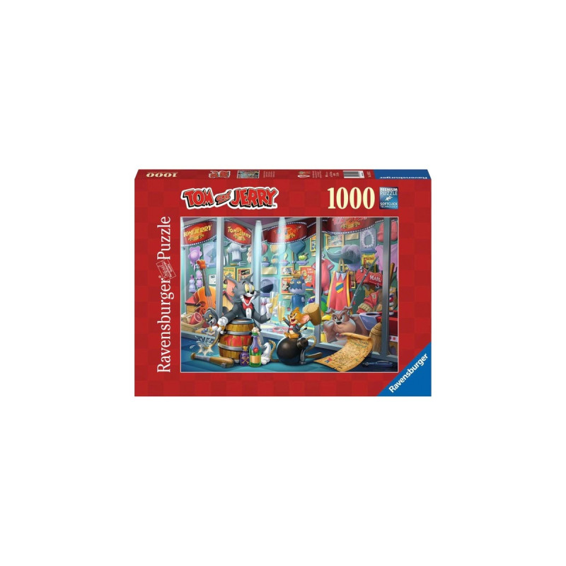 Ravensburger Puzzle Ruhmeshalle von Tom & Jerry(1000 Teile)