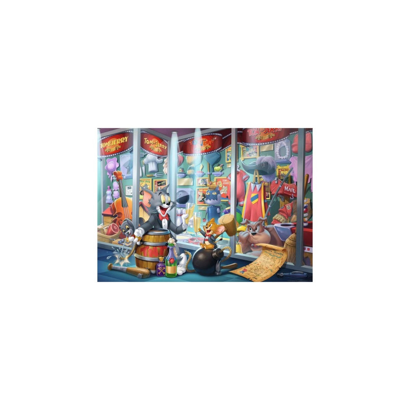 Ravensburger Puzzle Ruhmeshalle von Tom & Jerry(1000 Teile)