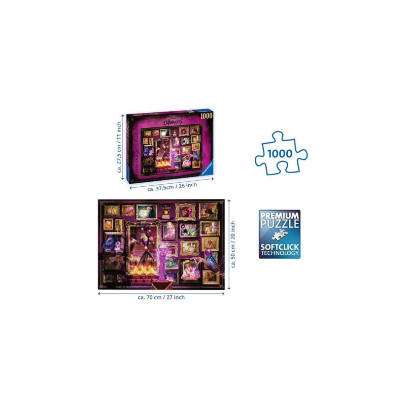 Ravensburger Puzzle Villainous: Dr. Facilier(1000 Teile)