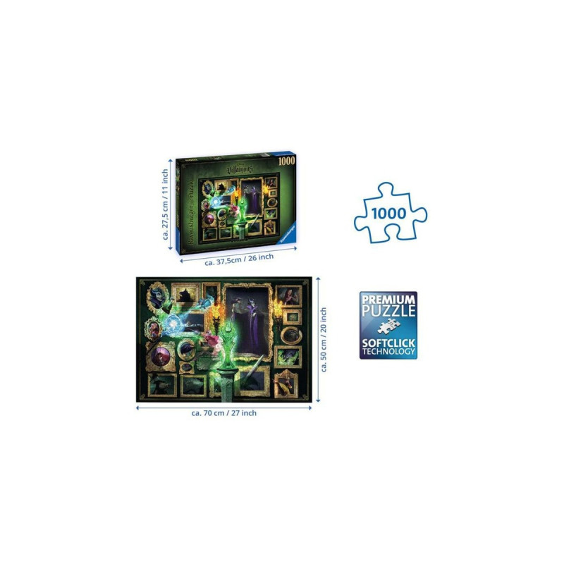 Ravensburger Puzzle Villainous: Maleficent(1000 Teile)
