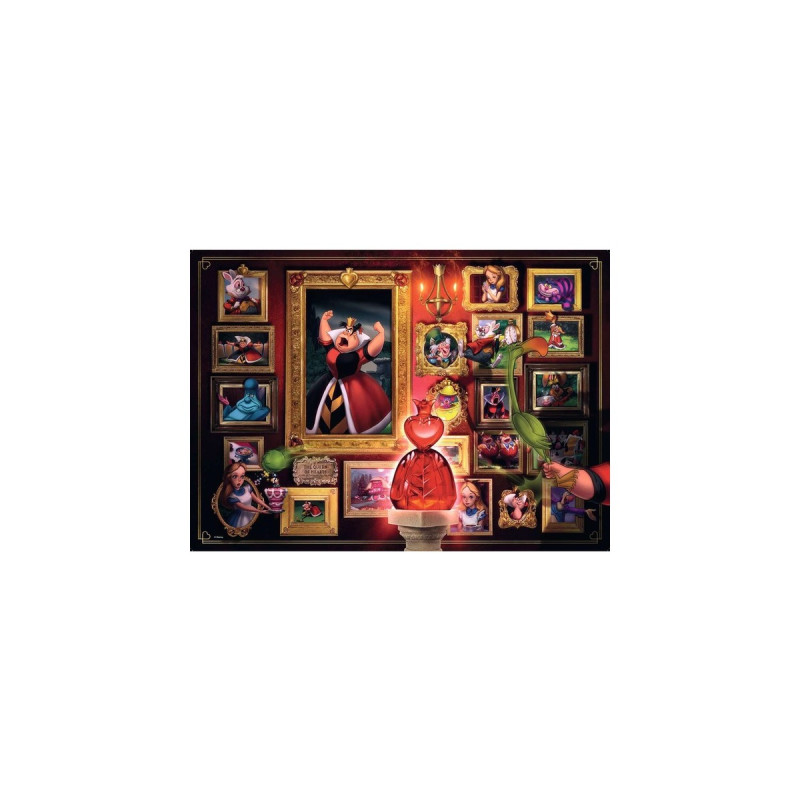 Ravensburger Puzzle Villainous: Queen of Hearts(1000 Teile)