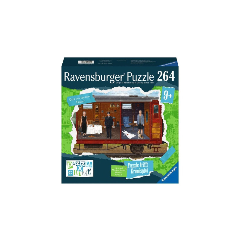 Ravensburger Puzzle X Crime: Das verlorene Feuer(264 Teile)