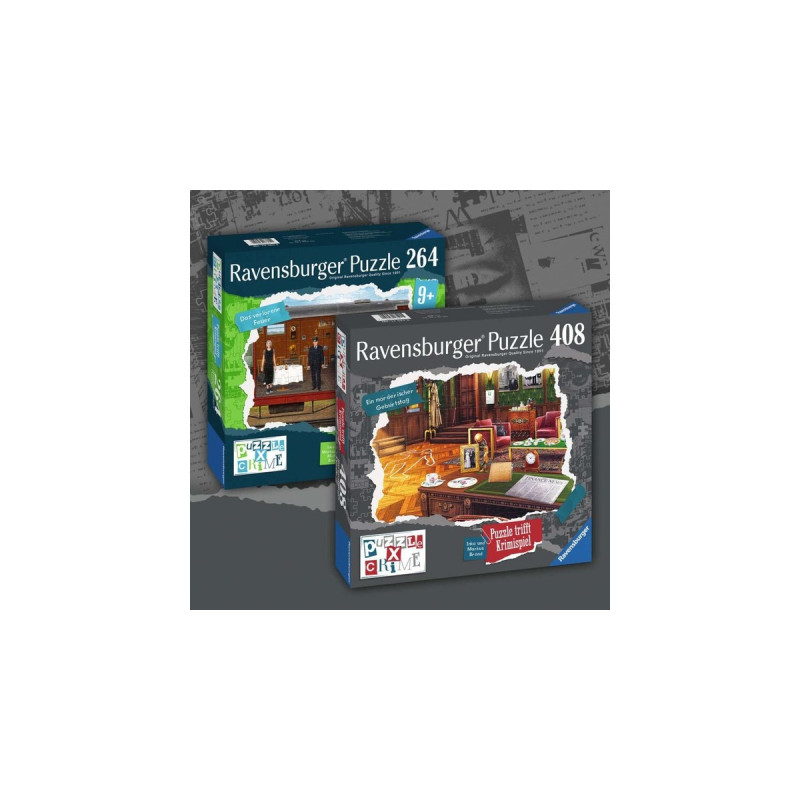 Ravensburger Puzzle X Crime: Das verlorene Feuer(264 Teile)