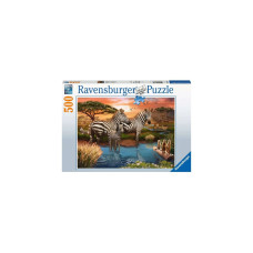 Ravensburger Puzzle Zebras am Wasserloch(500 Teile)