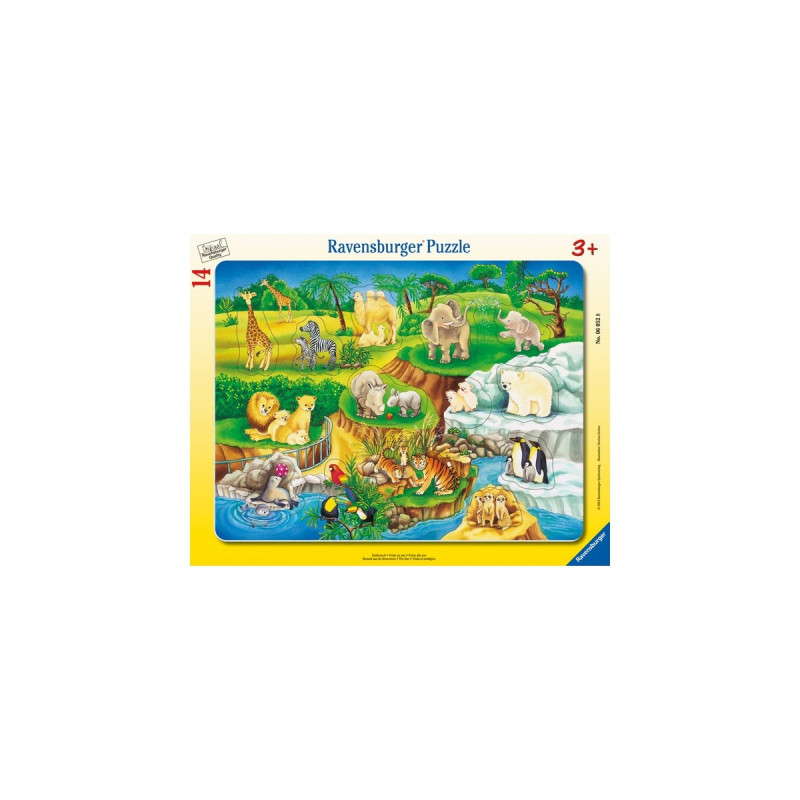 Ravensburger Puzzle Zoobesuch