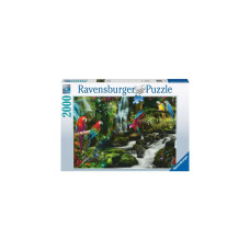 Ravensburger Puzzle: Bunte Papageien im Dschungel (2000 Teile)