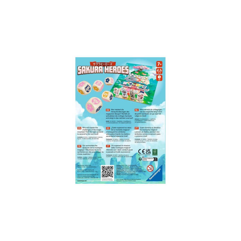 Ravensburger Sakura Heroes, Würfelspiel