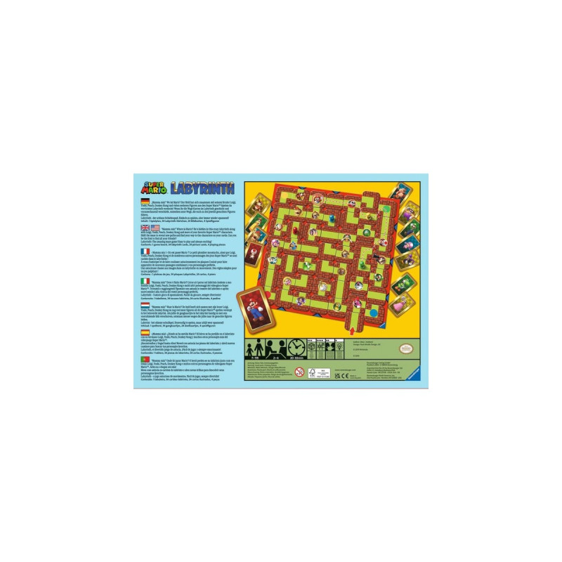 Ravensburger Super Mario Labyrinth, Brettspiel