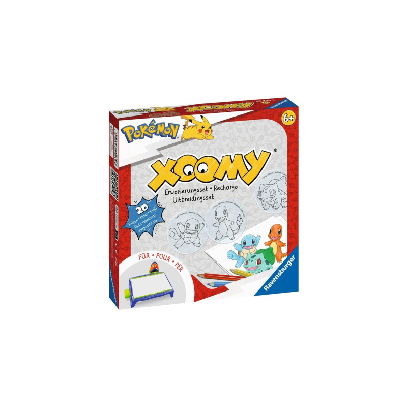 Ravensburger Xoomy Erweiterungsset Pokémon, Malen