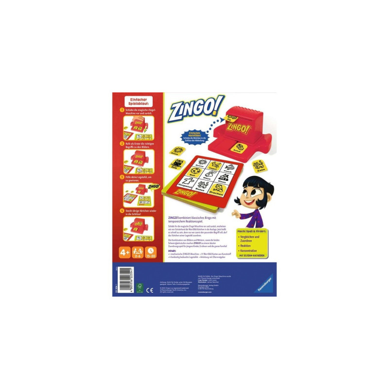 Ravensburger Zingo!, Brettspiel
