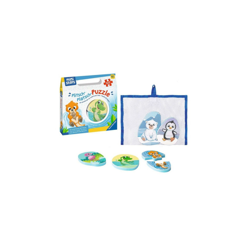 Ravensburger ministeps Plitsch-Platsch-Puzzle - Lieblingstiere