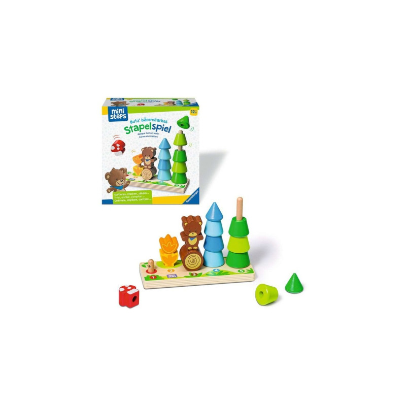 Ravensburger ministeps: Butz' bärenstarkes Stapelspiel, Geschicklichkeitsspiel